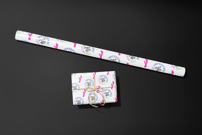 Personalised Wrapping Paper, Custom Gift Wrap, Customised, Birthday Party, Adult, Hen Party, Christmas, Gift, Wedding, Dildo, Funny