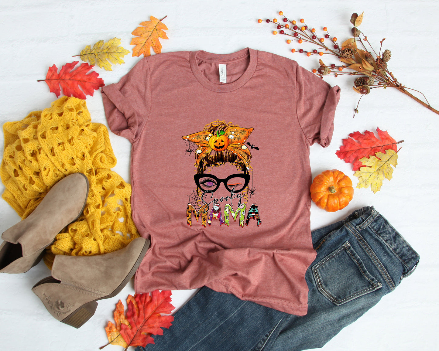 Spooky Mama Shirt, Halloween Shirt, Halloween Funny Shirt, Spooky Shirt, Halloween Party, Scary Halloween Shirts, Halloween Tshirt