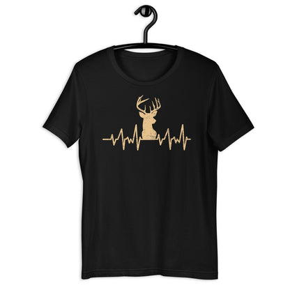 Buck pulse shirt, deer hunting shirt, hunting gifts for men, deer heartbeat, hunter gifts, gift for husband