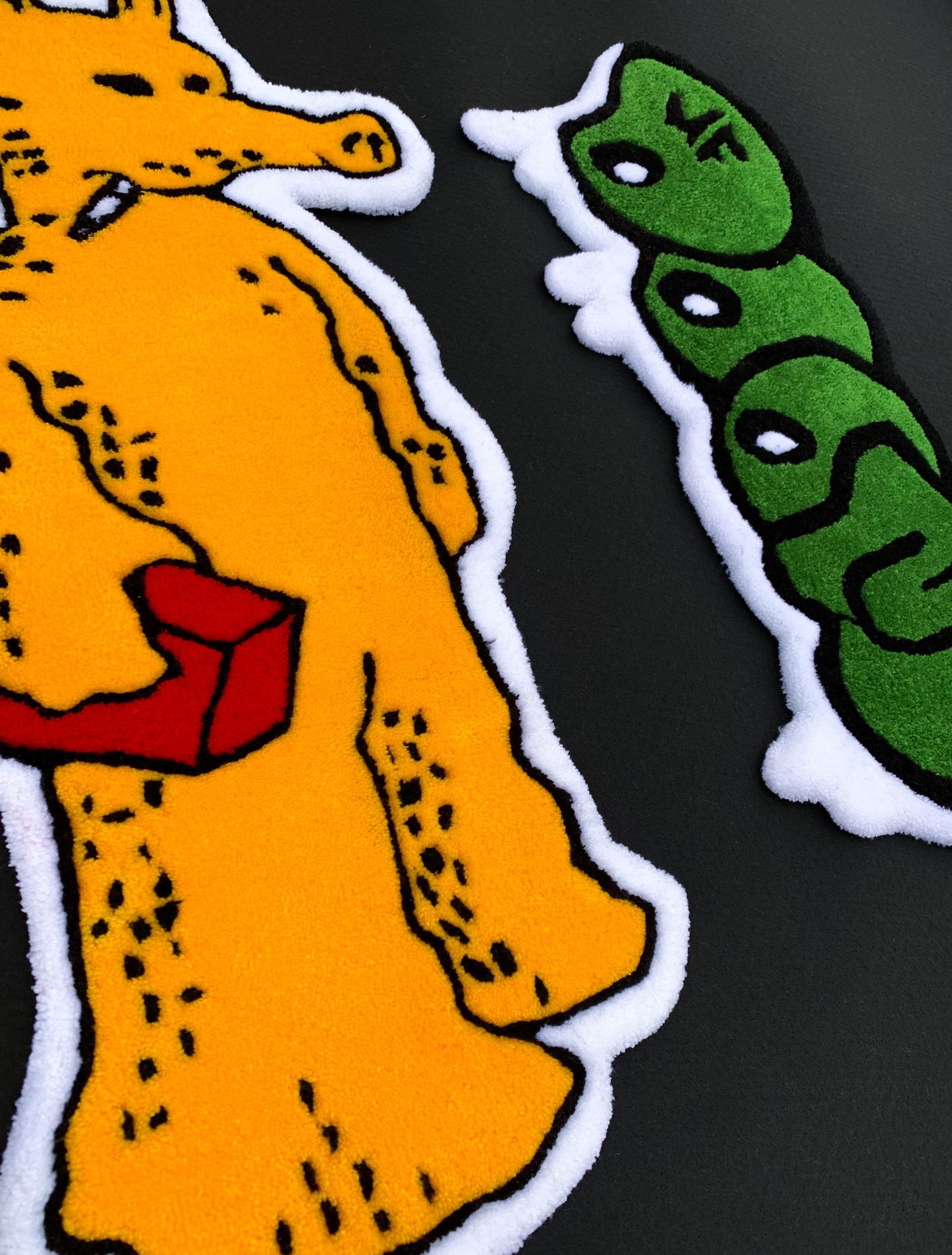 Custom rug MF Doom tufted quasimoto cd