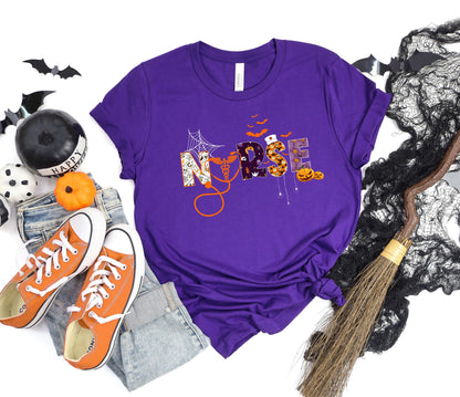 Halloween Nurse shirt,Halloween Nursing Shirt, Nurse Fall Shirt, Nurse Halloween, Nursing Tee, Halloween Shirt, Halloween Shirt