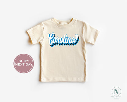 Retro Carolina Football Shirt, Vintage Carolina Football Shirt, Carolina Football Women Shirt, Carolina Football Toddler Shirt