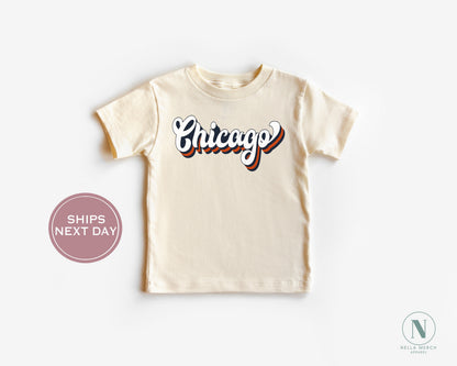 Retro Chicago Football Shirt, Vintage Chicago Football Shirt, Chicago Football Women Shirt, Chicago Football Toddler Shirt