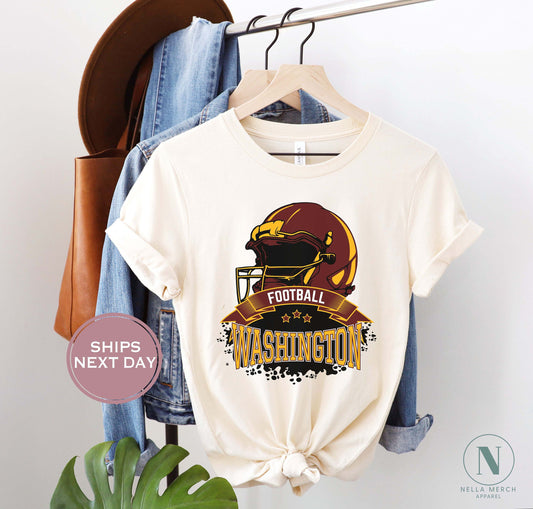 Retro Washington Football Shirt, Vintage Washington Football Shirt, Washington Football Women Shirt, Washington Football Toddler Shirt