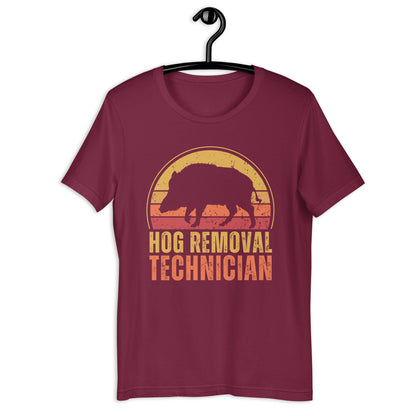 Hog Hunting Shirt, Hog Removal Technician shirt, boar hunting, hunting gift for men, Gifts for Boar Lover, boar shirt