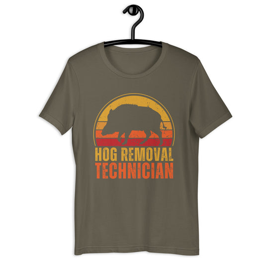 Hog Hunting Shirt, Hog Removal Technician shirt, boar hunting, hunting gift for men, Gifts for Boar Lover, boar shirt