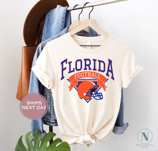 Retro Florida Football Shirt, Vintage Florida Football Shirt, College Football Women Shirt, Florida Football Toddler Shirt