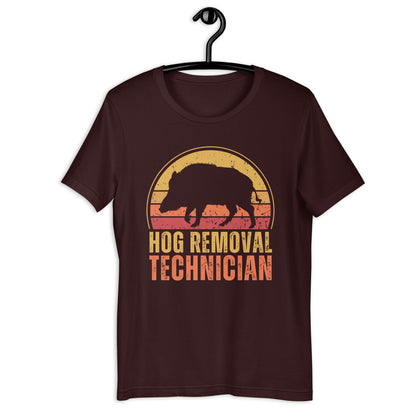 Hog Hunting Shirt, Hog Removal Technician shirt, boar hunting, hunting gift for men, Gifts for Boar Lover, boar shirt