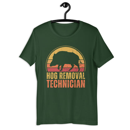 Hog Hunting Shirt, Hog Removal Technician shirt, boar hunting, hunting gift for men, Gifts for Boar Lover, boar shirt