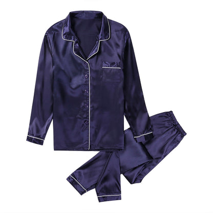 Long Sleeve Satin Pajama's