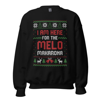 Greek Ugly Christmas Sweatshirt, Ugly Christmas Greek Melomakarona , Greek Ugly Sweatshirt, Greek Holiday Gift, Greek Christmas Gift