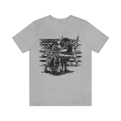 USA Deer Bow Hunter Shirt | Deer Hunting Shirt | Outdoor Hunting Shirt