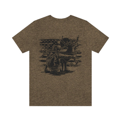 USA Deer Bow Hunter Shirt | Deer Hunting Shirt | Outdoor Hunting Shirt