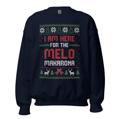 Greek Ugly Christmas Sweatshirt, Ugly Christmas Greek Melomakarona , Greek Ugly Sweatshirt, Greek Holiday Gift, Greek Christmas Gift