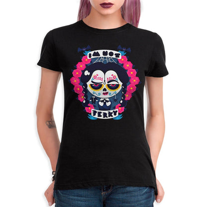 Wednesday Addams I'm Not Perky Mexican Art T-Shirt, The Addams Family Shirt, Men's Women's All Sizes (WED-45651)