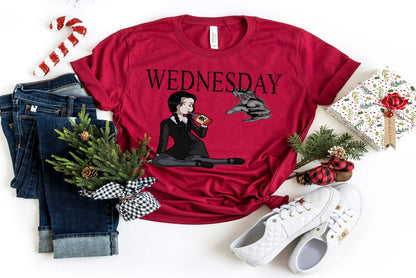 Wednesday  T-shirt, Wednesday Addams Shirt, Wednesday Addams Shirt, Wednesday  T-shirt, Wednesday Addams Shirt, Wednesday Serises T-shirt
