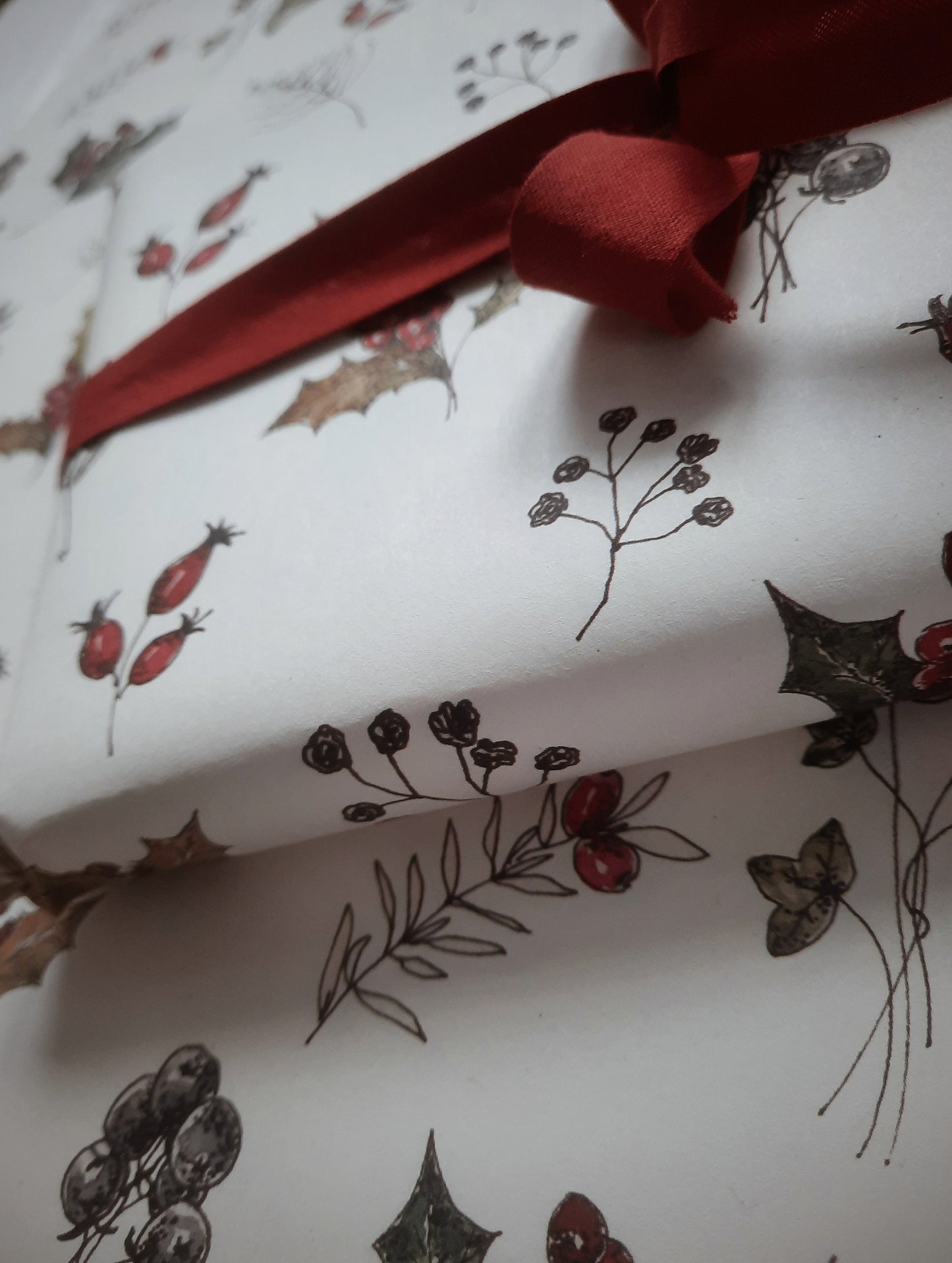 Christmas floral Wrapping paper, Christmas Gift Wrap, Christmas, Christmas Gift Warp, Xmas Wrapping paper, gift paper, for Christmas present