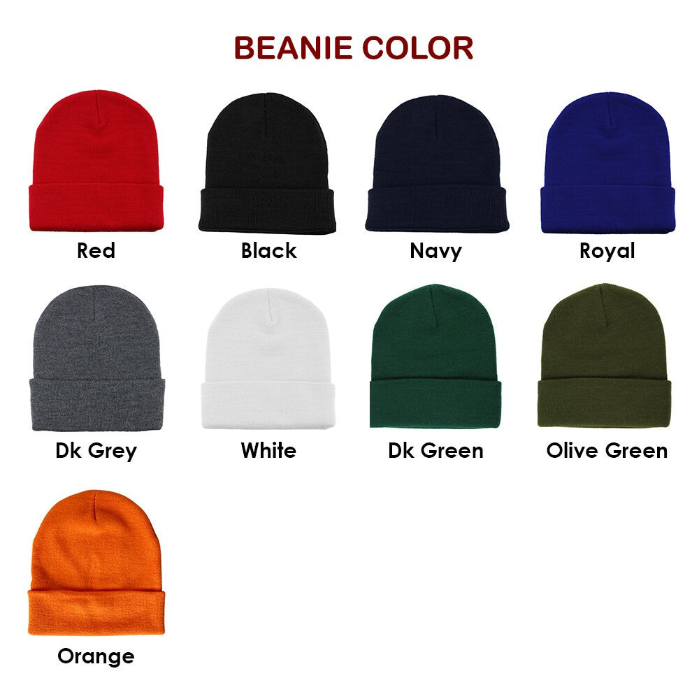 Peace Sign Embroidered Beanie peace symbol beanie hat sign hand beanie Winter Hat
