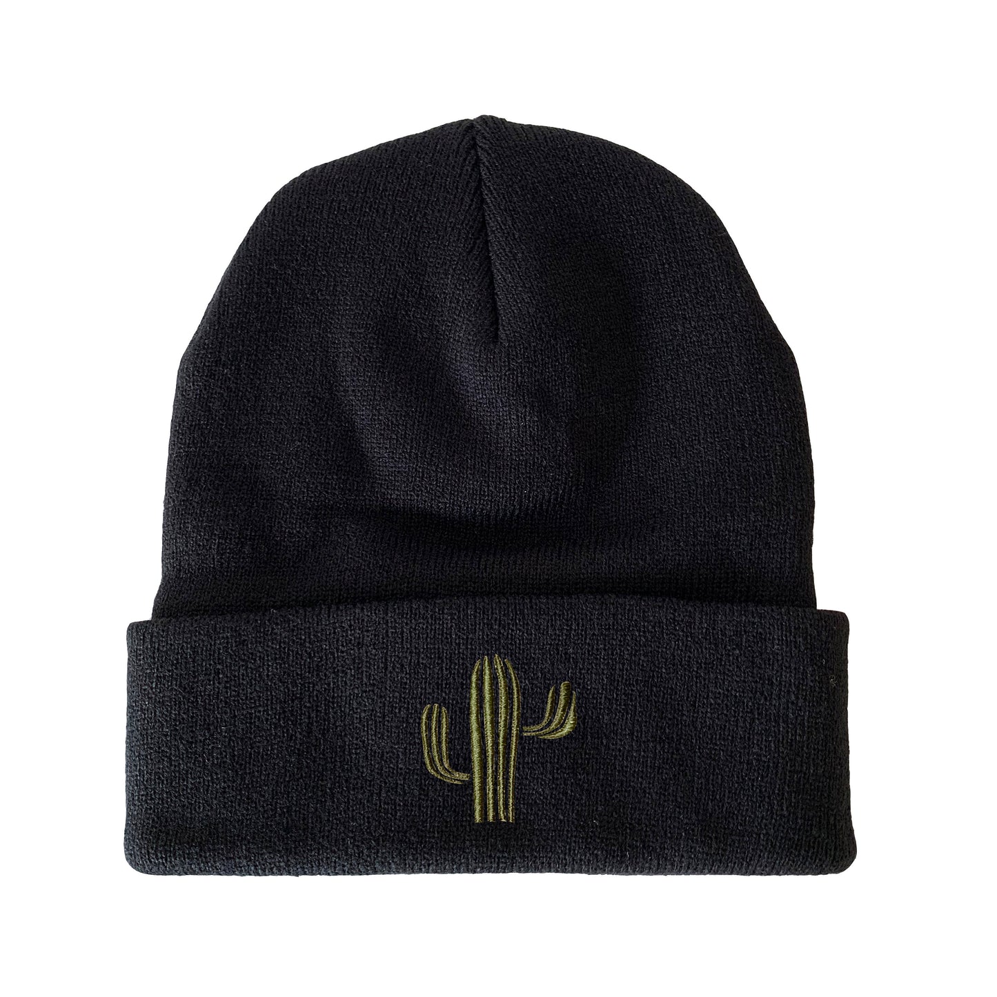 Desert Cactus Embroidered Beanie Winter Beanie