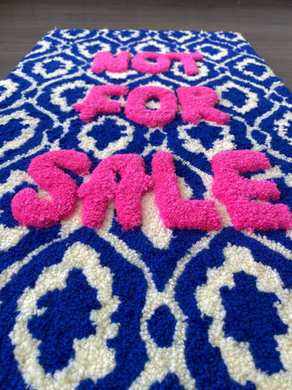 Not For Sale 3D Rug, Cute Rug, Personalized Tufted Rug,Modern Funny Rug, Bedroom Rug, Aesthetic Rug, Living room floor mat