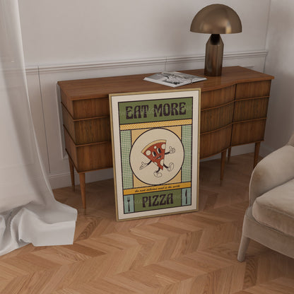 Pizza Print, Kitchen Art, Food Poster, Kitchen Poster, Kitchen Print, Pizza Poster, Kitchen Decor, Food Art, Funny Print