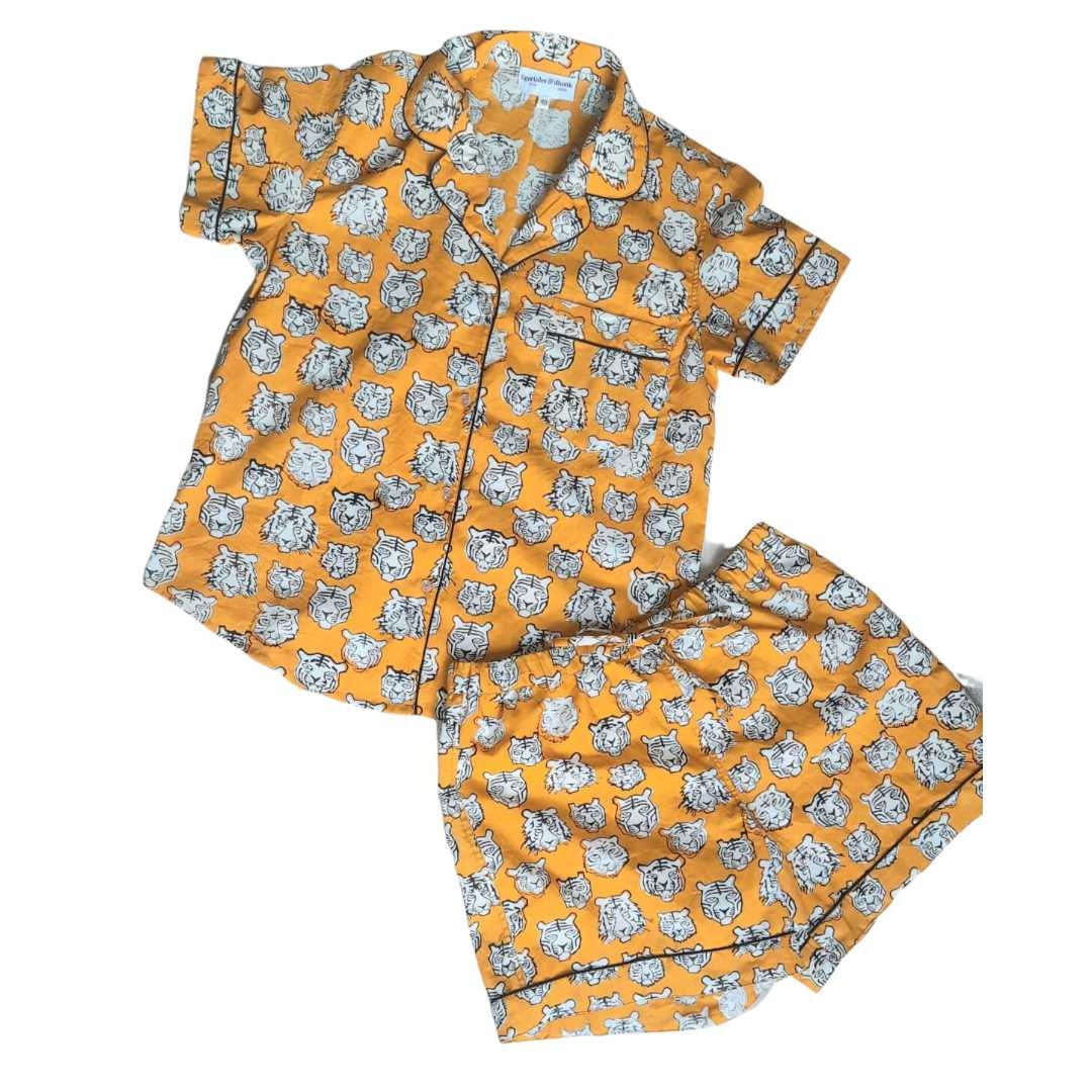 Shorts Pajama Sets - Tiger Spirit