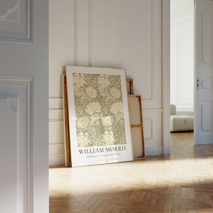 William Morris Poster | William Morris Print | Mid Century Modern Art  | Aesthetic Room Decor Flower Market Poster | Modern Wall Art