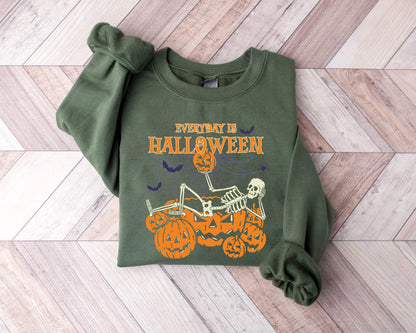 Every Day is Halloween Sweatshirt,Halloween Sweatshirt,Funny Halloween Sweatshirt, Women Halloween Shirt,Halloween Gift,Halloween Shirt