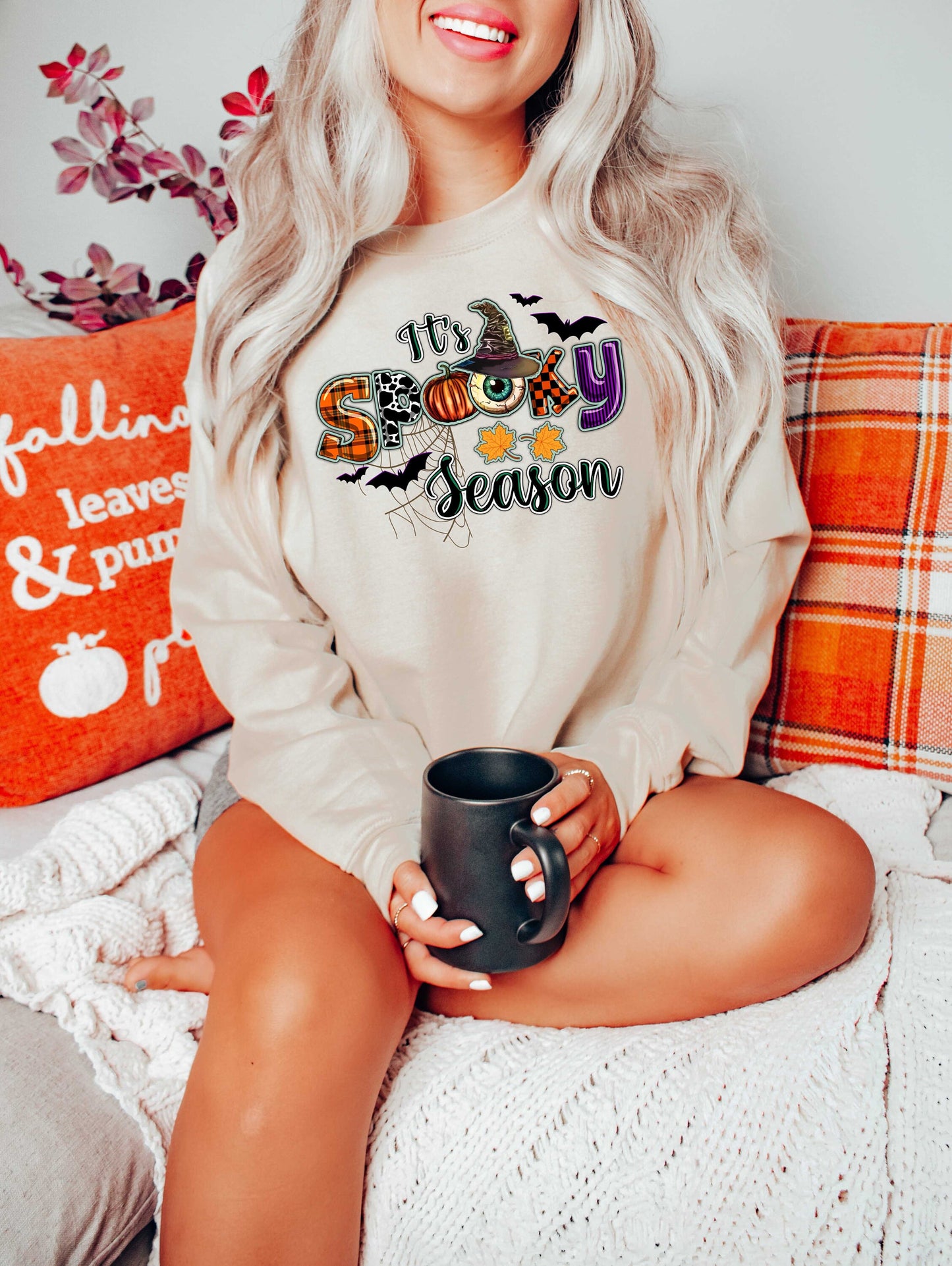 Spooky Vibes Sweatshirt, Halloween Shirt, Halloween Sweatshirt ,Halloween Retro Shirt, Funny Halloween Shirt, Spooky Vibes Shirt