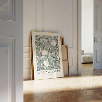 William Morris Poster | William Morris Print | Mid Century Modern Art  | Aesthetic Room Decor Flower Market Poster | Sage Green Wall Art