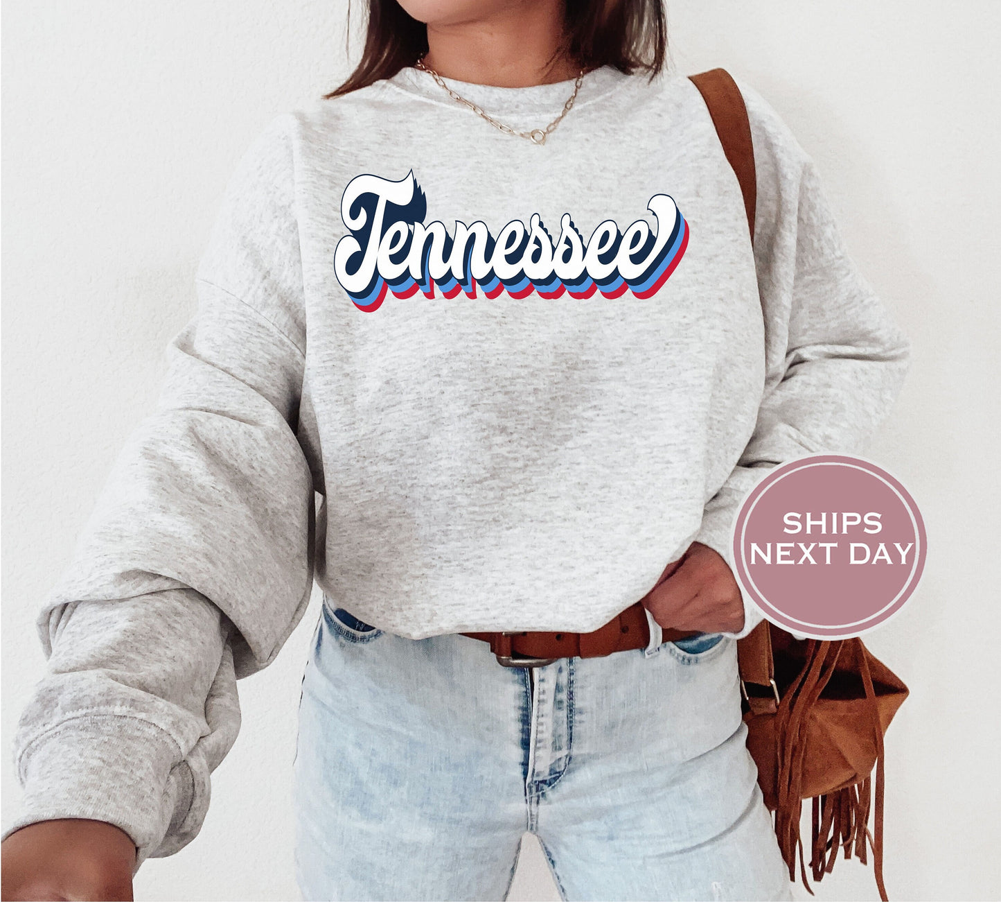 Tennessee Football Sweatshirt, Vintage Tennessee Crewneck, Retro Tennessee Sweatshirt, Tennessee Varsity Sweatshirt, Tennessee Longsleeve