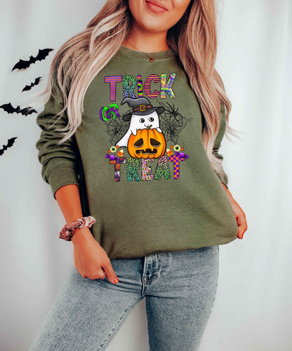 Halloween Trick or Treat Shirt, Halloween Trick-Or-Treat, Halloween Trick-or-Treat Shirt, Funny Halloween Shirt, Toddler Halloween Shirt