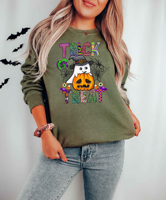 Halloween Trick or Treat Shirt, Halloween Trick-Or-Treat, Halloween Trick-or-Treat Shirt, Funny Halloween Shirt, Toddler Halloween Shirt
