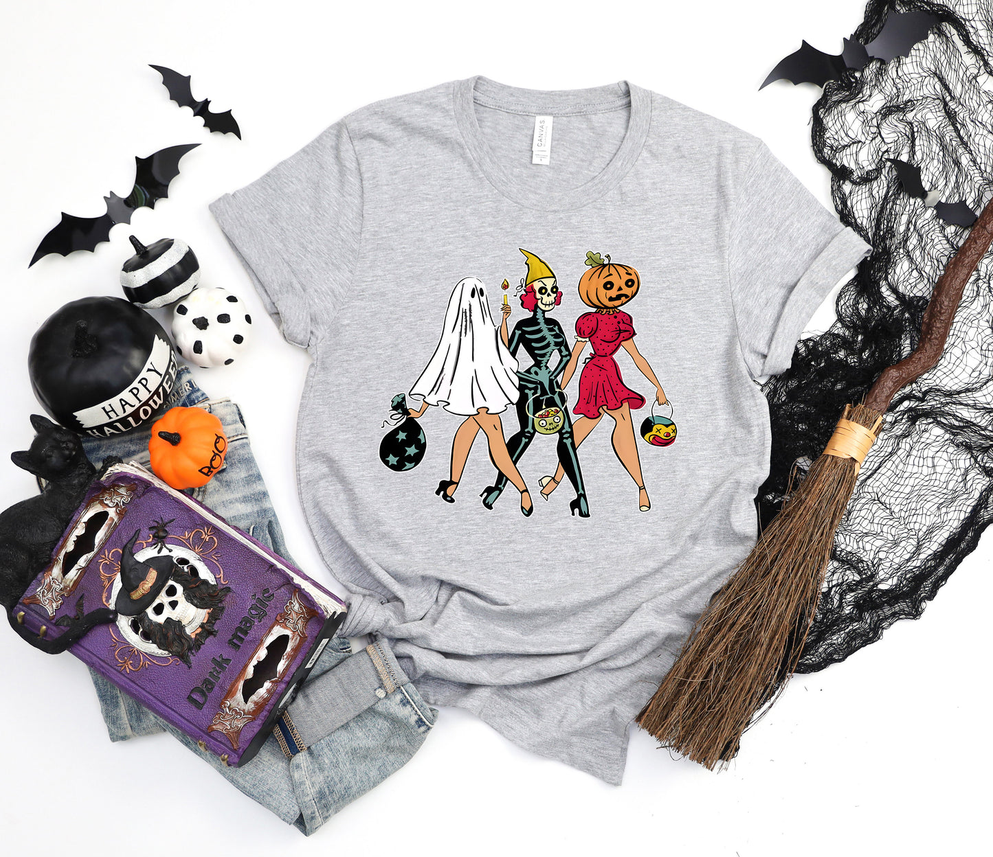 90s Halloween Shirt, Trick Or Treat Halloween Sweatshirt, Halloween Sweatshirt, Spooky Shirt,Funny Halloween Shirt, Halloween Sweatshirt