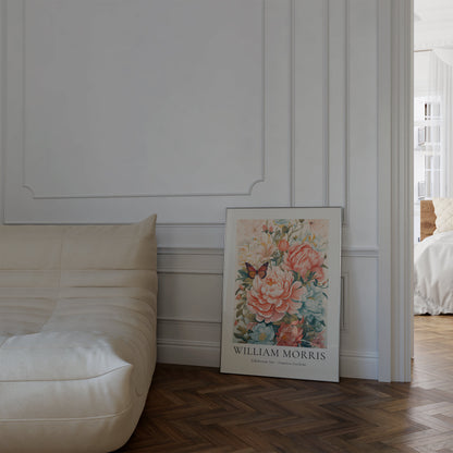 William Morris Poster | William Morris Print | Mid Century Modern Art  | Aesthetic Room Decor Flower Market Poster | Modern Wall Art