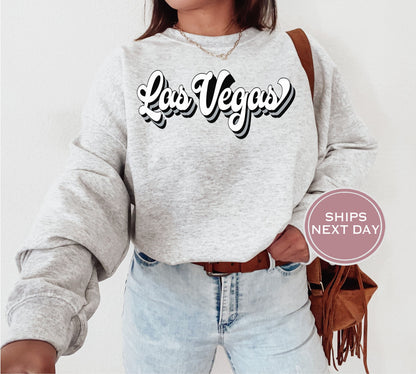 Las Vegas Football Sweatshirt, Vintage Las Vegas  Crewneck, Retro Las Vegas  Sweatshirt, Las Vegas  Varsity Sweatshirt, Las Vegas Longsleeve