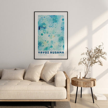 Yayoi Kusama Poster - Abstract Yayoi Kusama Print as Japanese Wall Art - Yayoi Kusama Inspired Japanese Gallery Wall Art - Home Wall Decor