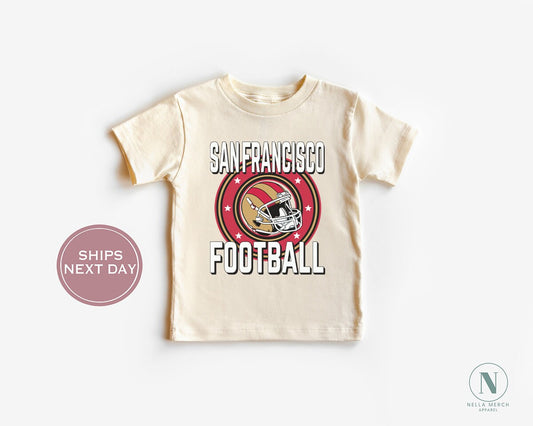 San Francisco Football Shirt, Vintage San Francisco Football Shirt, Retro San Francisco Women Shirt, San Francisco Football Toddler Shirt
