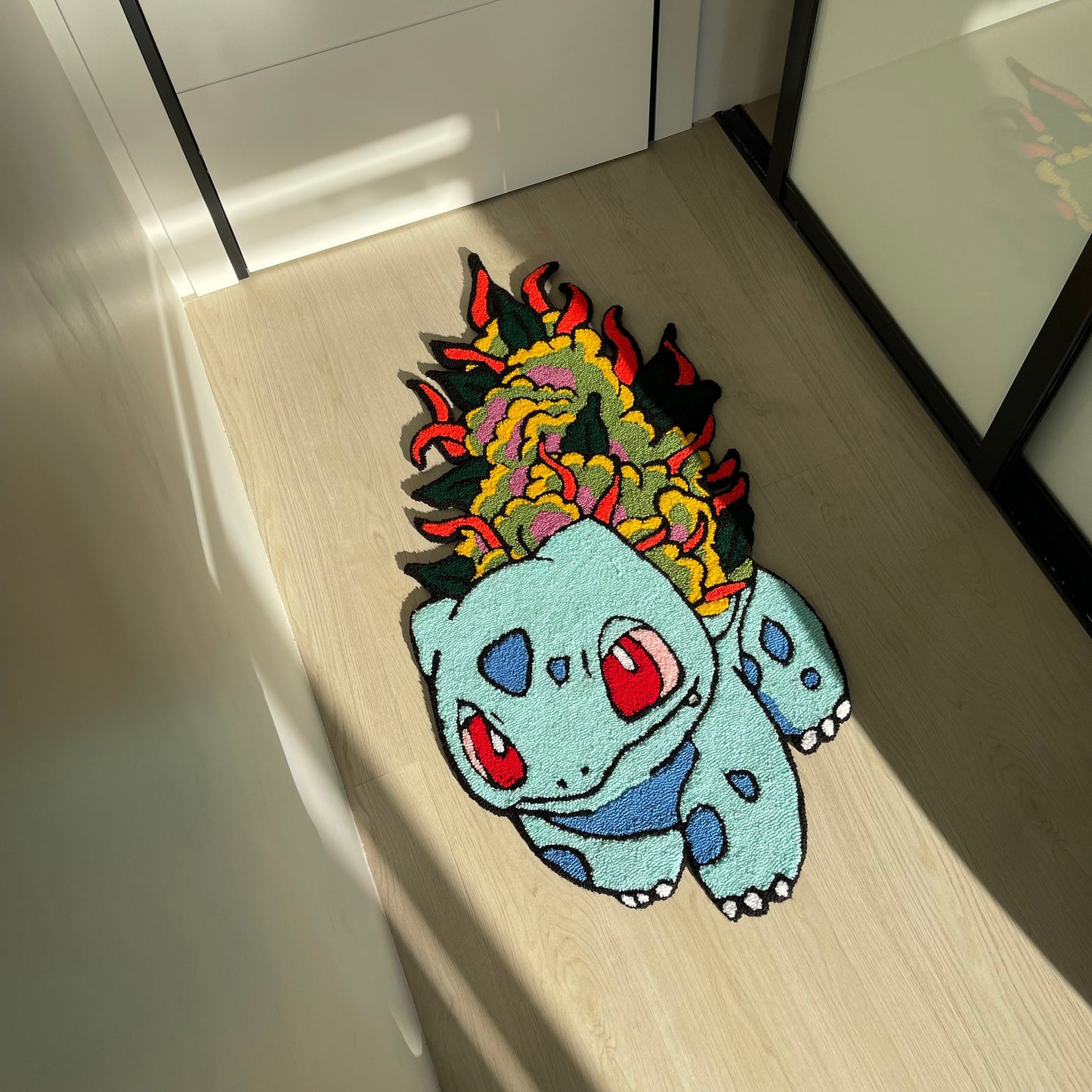 Handmade Tufted Cartoon Rug: Whimsical Home Decor