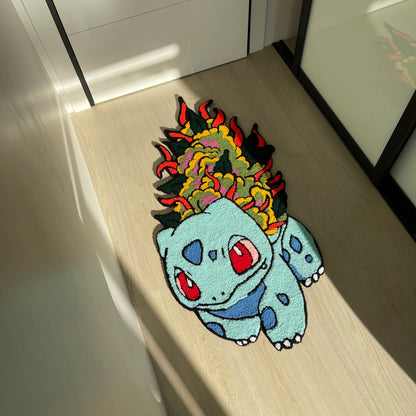 Handmade Tufted Cartoon Rug: Whimsical Home Decor