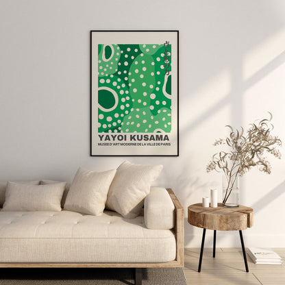 Yayoi Kusama Print - Abstract Yayoi Kusama Poster as Japanese Wall Art - Yayoi Kusama Inspired Japanese Gallery Wall Art - Home Wall Decor
