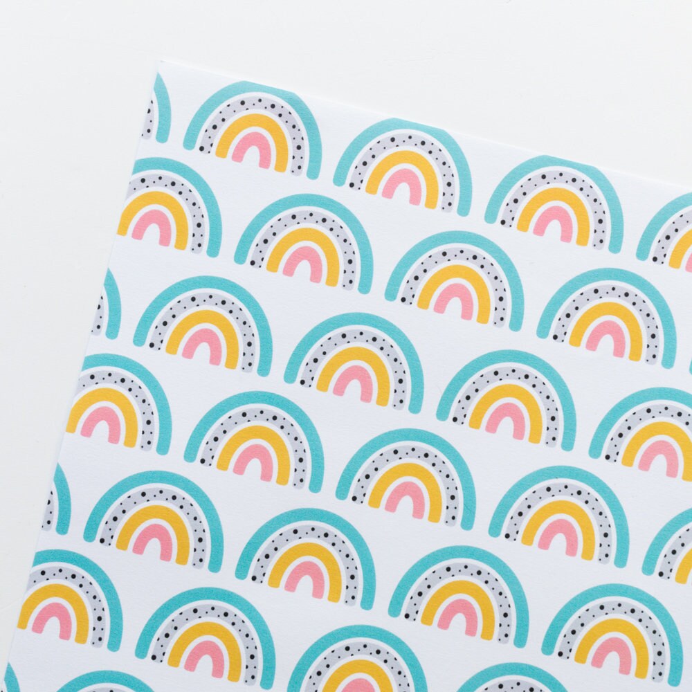 Rainbow Wrapping Paper 700x500mm - Pride Gift Wrap - Birthday Wrapping Paper - Rainbow Gift Wrap - Children's Wrapping Paper - Plastic Free