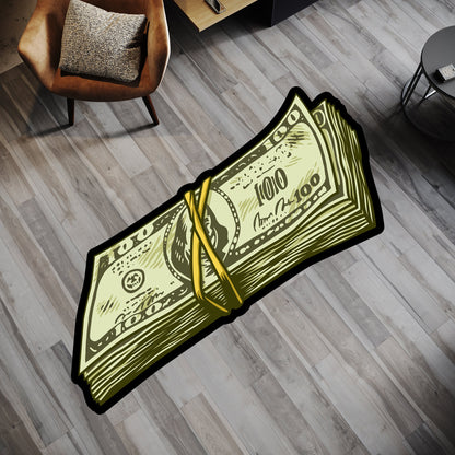 Money Rug: Modern Dollar Bill Area Rug, Home Decor
