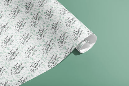 Personalised, Mr & Mrs, Surname, Wrapping Paper, Gift Wrap, Customised, Wedding, Party, Engagement, Couples, Newly Weds, Anniversary, Paper