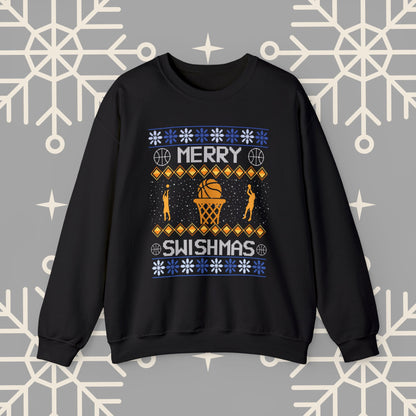 Merry Swishmas Sweatshirt, Ugly Christmas , Splash Brothers Sweatshirt, Basketball Sweatshirt, Golden State , Warriors Shirt.
