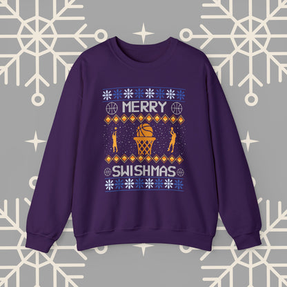 Merry Swishmas Sweatshirt, Ugly Christmas , Splash Brothers Sweatshirt, Basketball Sweatshirt, Golden State , Warriors Shirt.