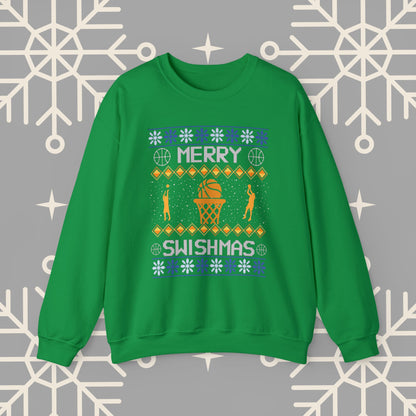 Merry Swishmas Sweatshirt, Ugly Christmas , Splash Brothers Sweatshirt, Basketball Sweatshirt, Golden State , Warriors Shirt.