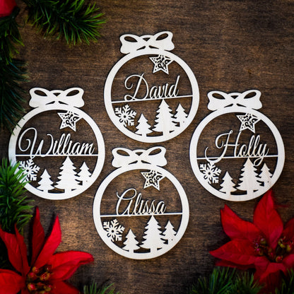 Personalized Christmas Ornament | Custom Name Ornament | Christmas Gift Ornament 2025