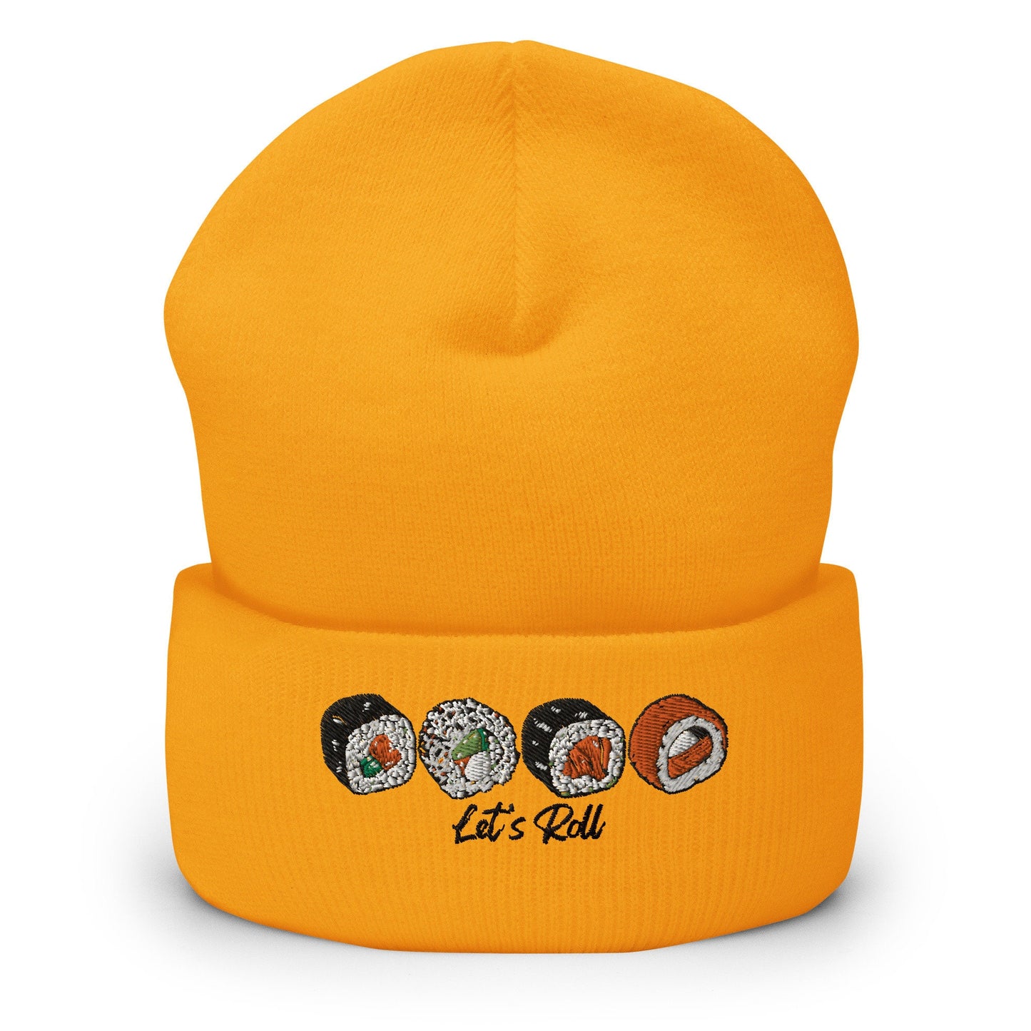 Bits of Aloha Let's Roll - Sushi Lovers Cuffed Beanie