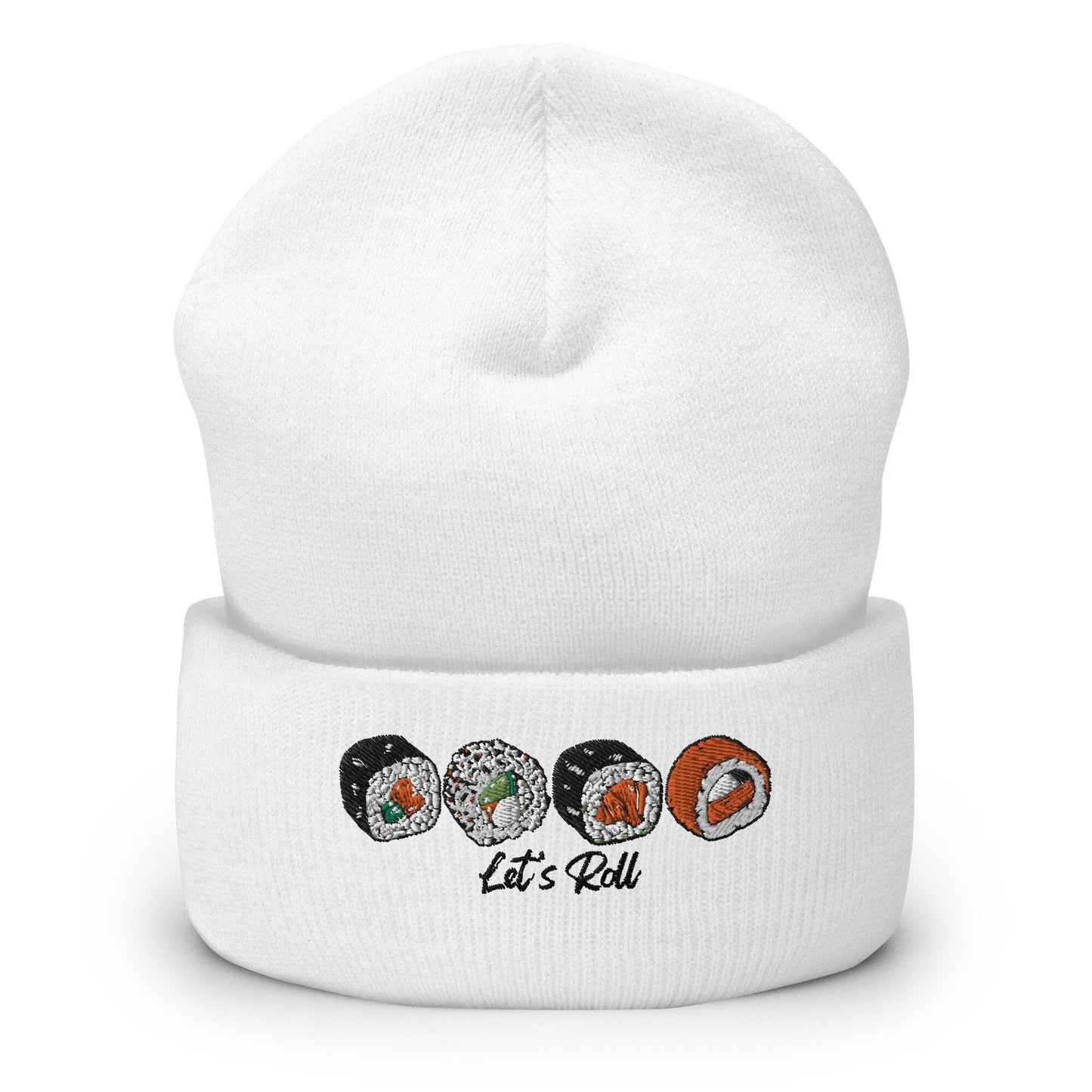 Bits of Aloha Let's Roll - Sushi Lovers Cuffed Beanie